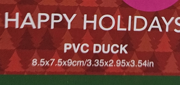 NWT/ Snow Man Rubber Ducky - Picture 5 of 5